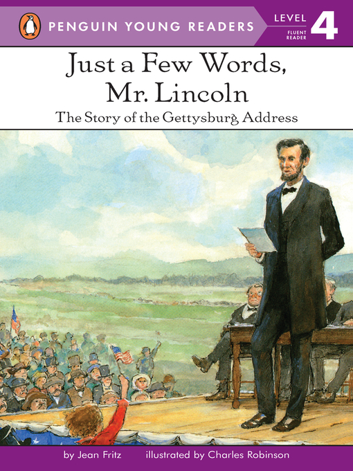 Jean Fritz作のJust a Few Words, Mr. Lincolnの作品詳細 - 貸出可能